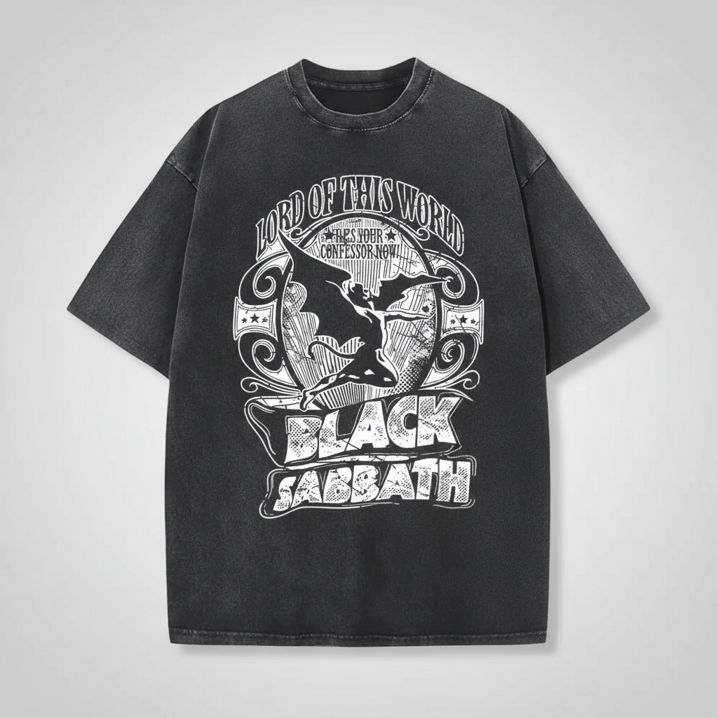 Black Sabbath Print T-Shirt