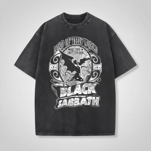 Black Sabbath Print T-Shirt