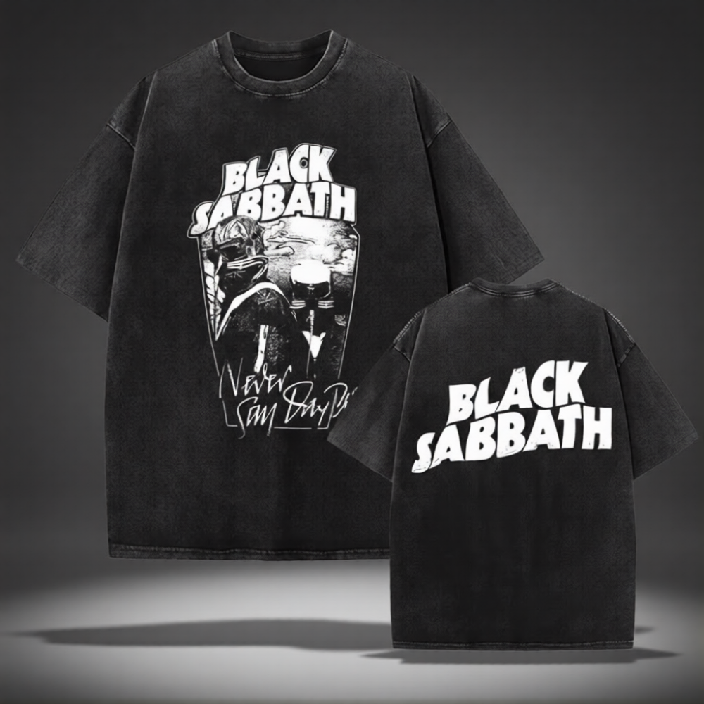 Black Sabbath Print T-Shirt