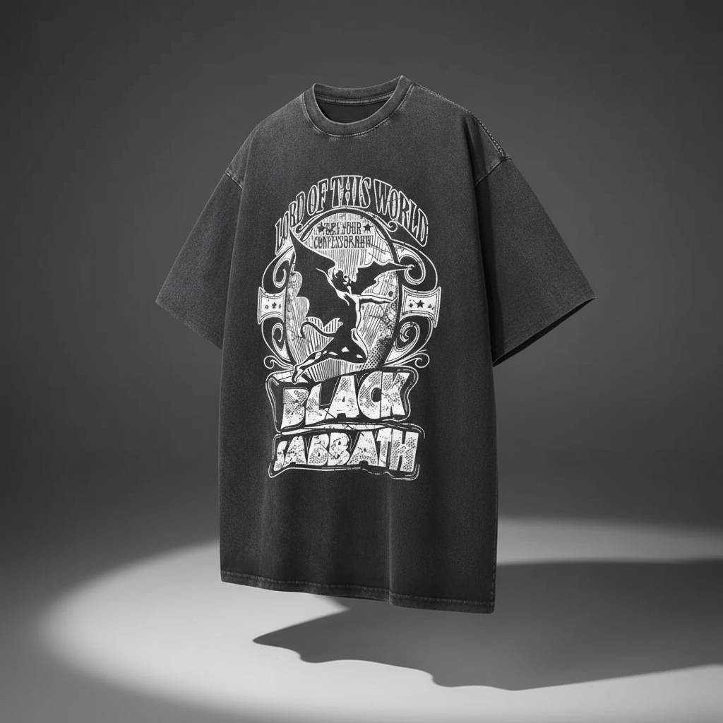 Black Sabbath Print T-Shirt